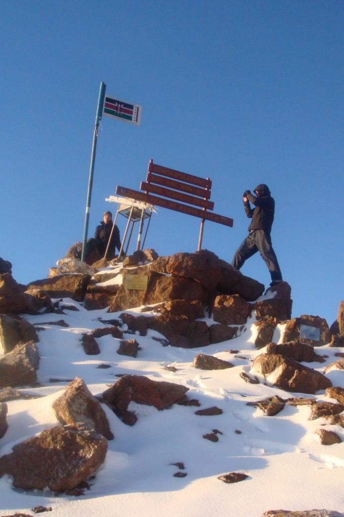 Mount Kenya Summit Climb.