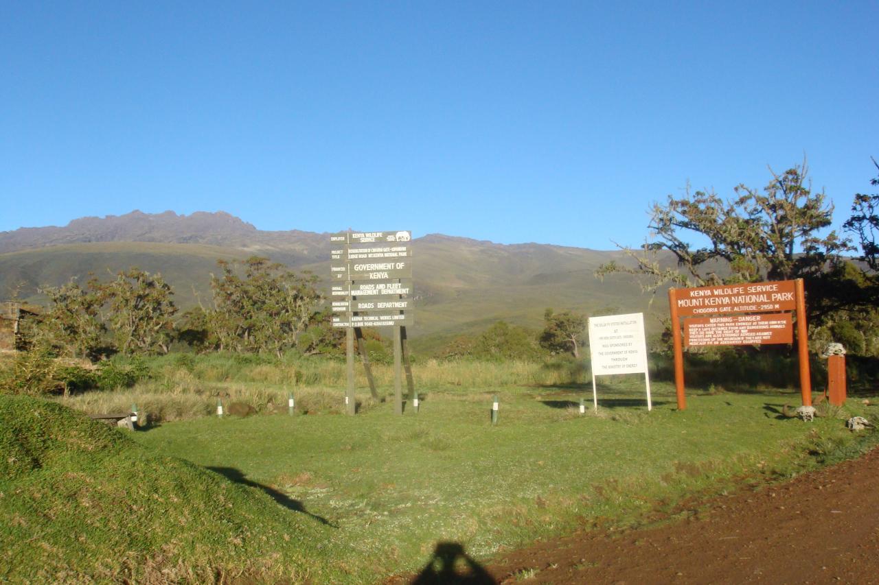 Climbing Mount Kenya Base of Chogoria Trekking Route Adventure